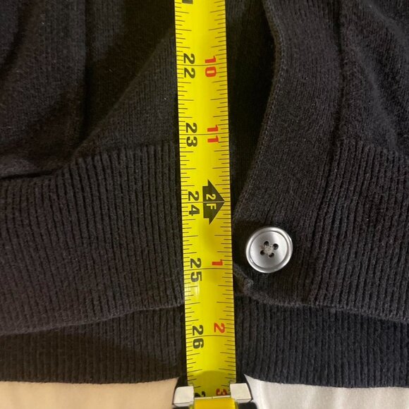 Black Cardigan Sweater - Picture 6 of 8